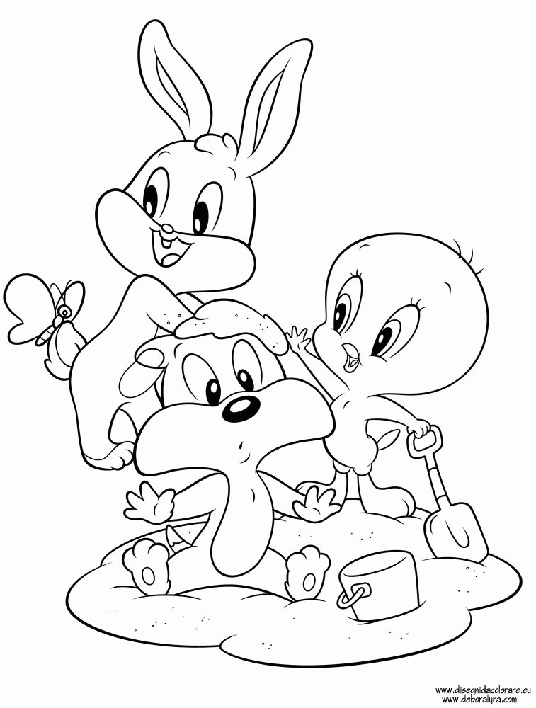 14 looney Colouring Pages (page 2)