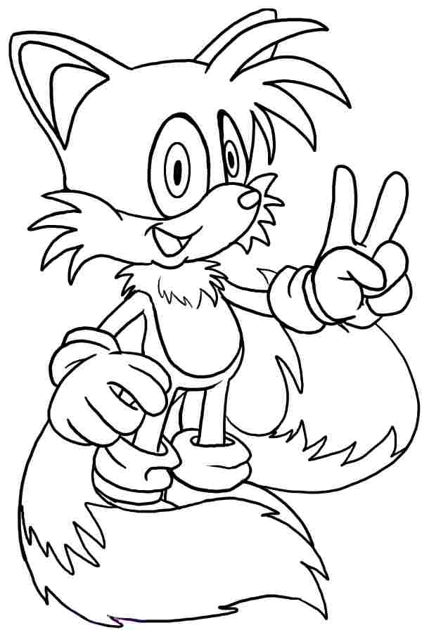 Cartoon Sonic The Hedgehog Colouring Sheets Printable Free For 