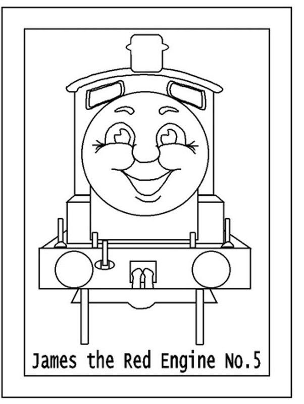 Thomas the Tank Engine | Free Printable Coloring Pages 