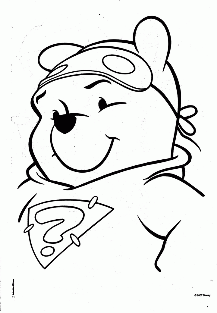 Winnie The Pooh Tigger Coloring | Printable Coloring Pages