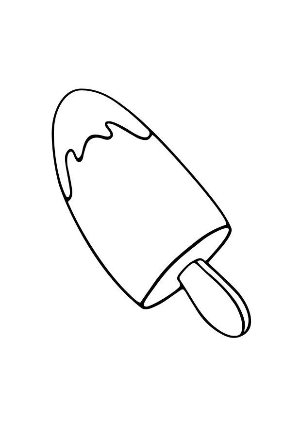 Coloring page popsicle - img 10166.