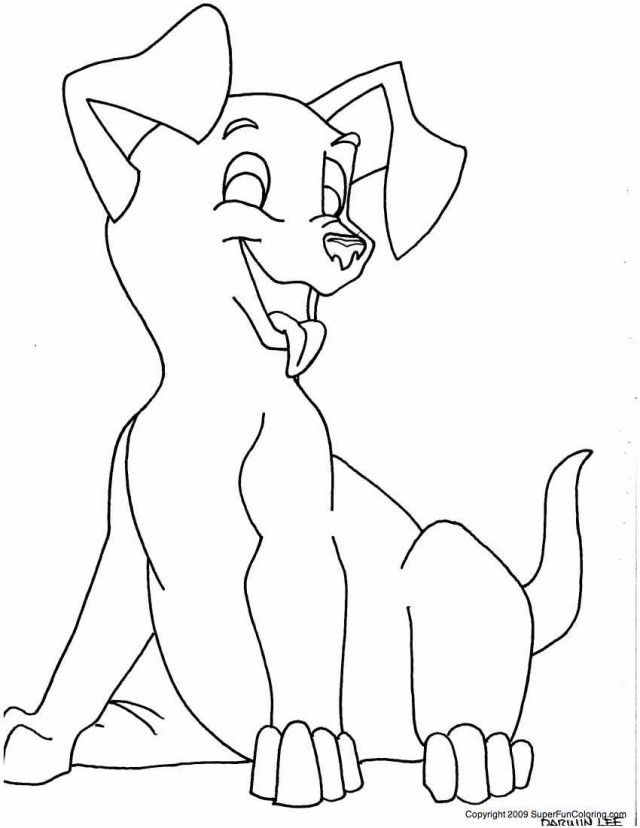 Cute Puppy Image To Print And Color Cute Puppy Coloring Pages 