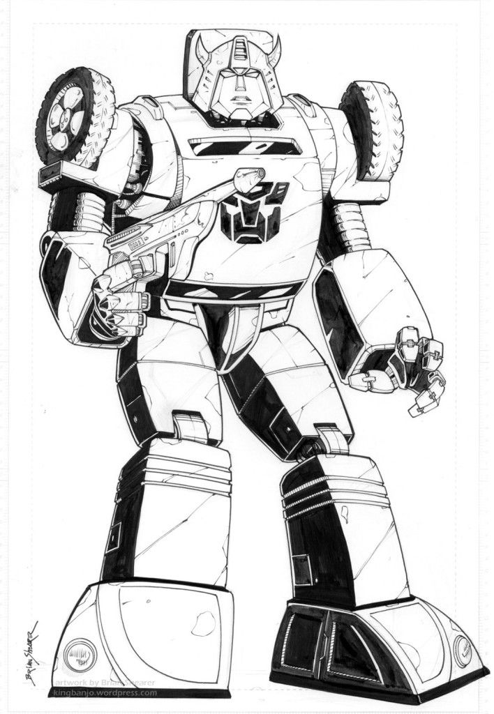 Bumblebee transformer coloring pages | Free coloring pages