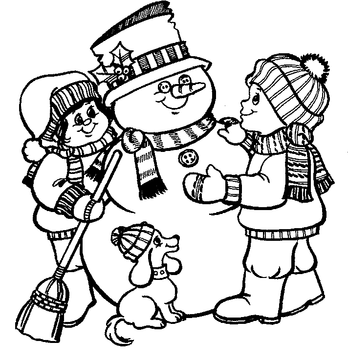 snowman coloring sheets | Coloring Picture HD For Kids | Fransus 