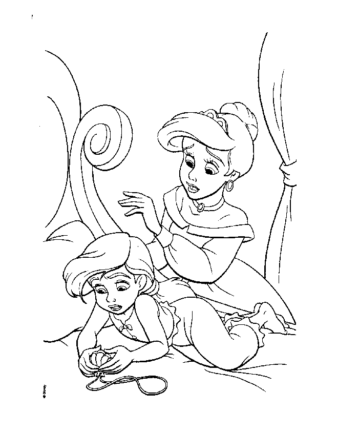 Ariel Coloring Pages Page 19 Images