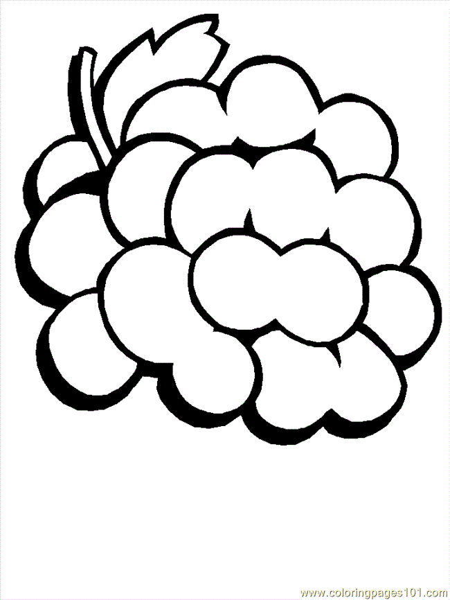 Coloring Pages Fruits Coloring 03 (Food & Fruits > Others) - free 