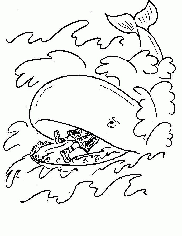 Jonah Coloring Pages | Jonah and the Whale | Jonah prophet
