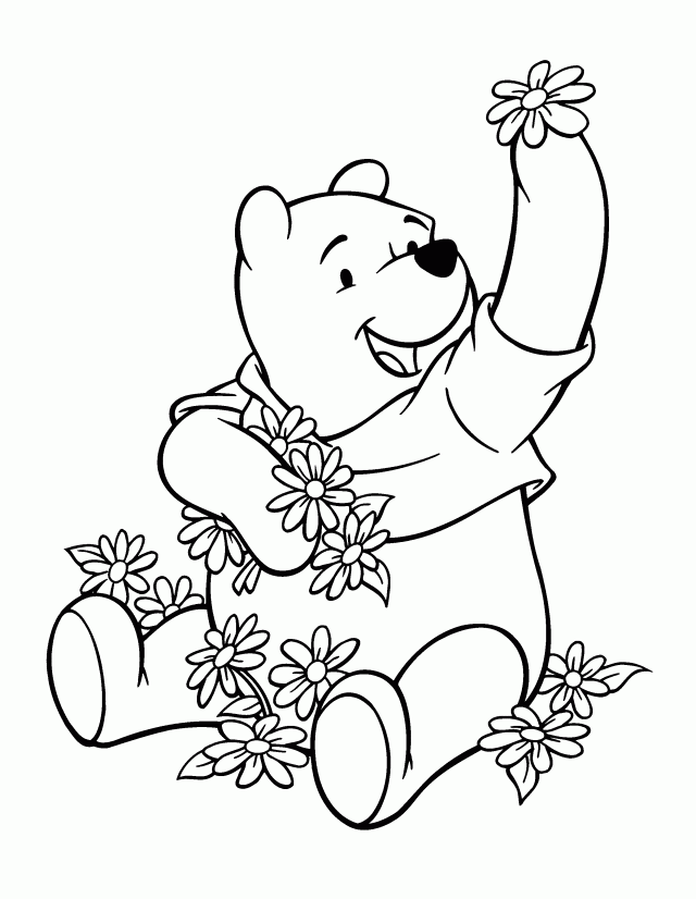 Winnie The Pooh Coloring Pages Pooh Coloring Pages Printable 