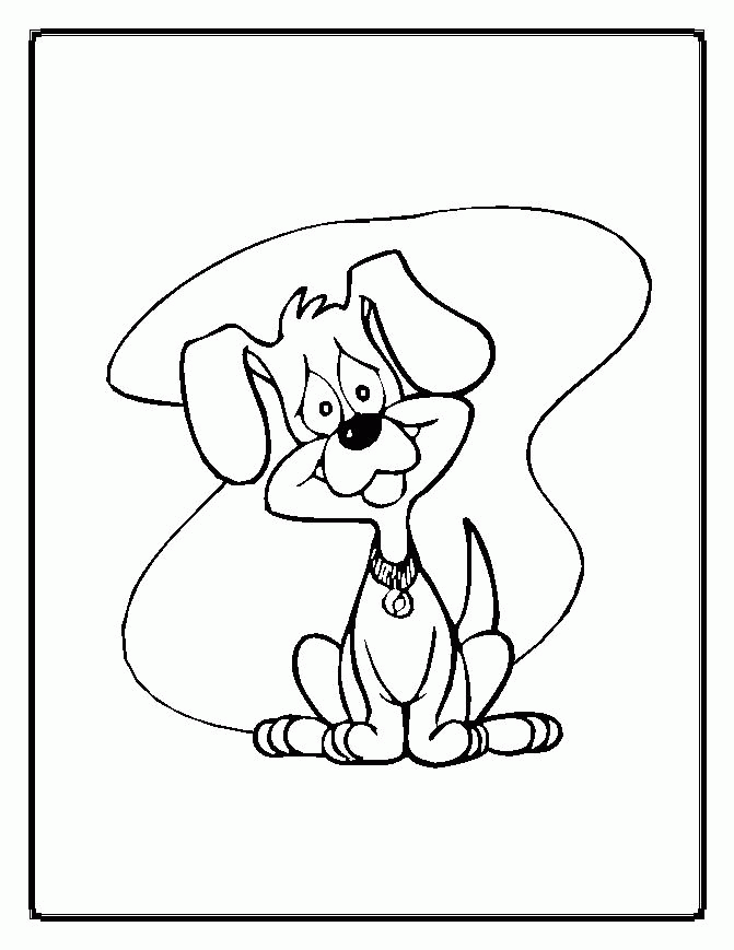 The Dog Coloring Pages 235 | Free Printable Coloring Pages