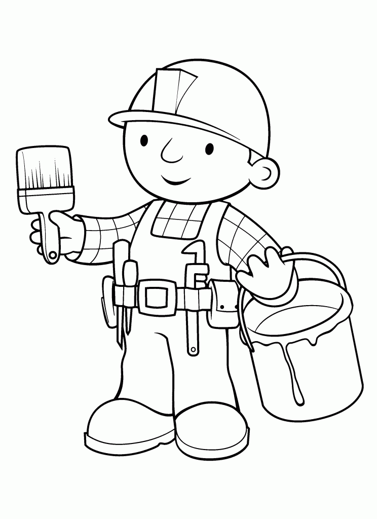 Bob Builder Characters - Coloring Home