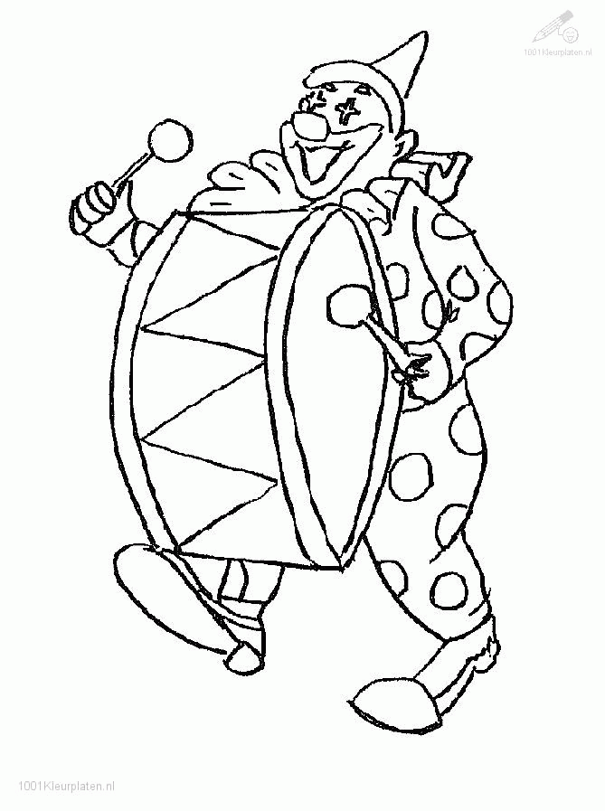 clownclown Colouring Pages (page 2)
