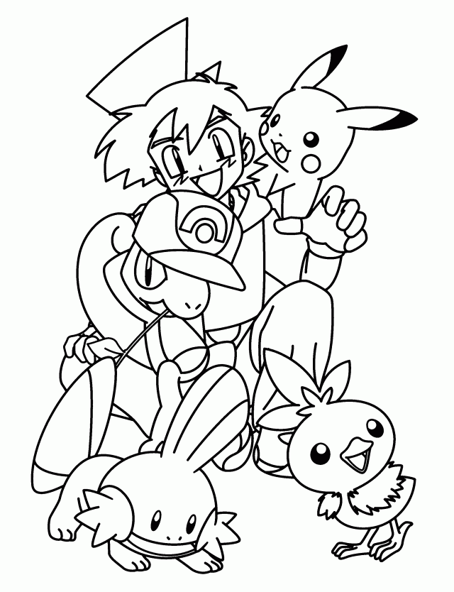 Coloring Page Pokemon Advanced Coloring Pages 273 43436 Coloring 