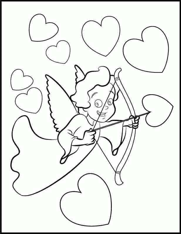 Free Printable Valentine Card Coloring Sheets 10103#