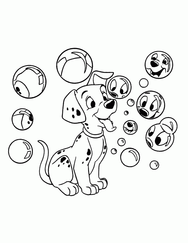 Dalmatian Coloring Pages Coloring Book Area Best Source For 219665 