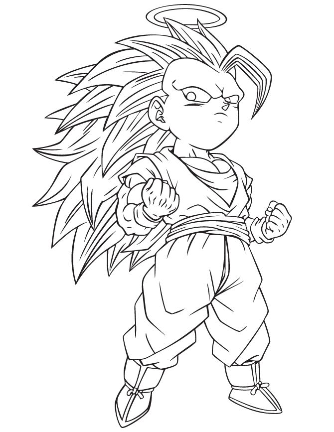 Dragon Ball Z Kai Coloring Pages - Coloring Home
