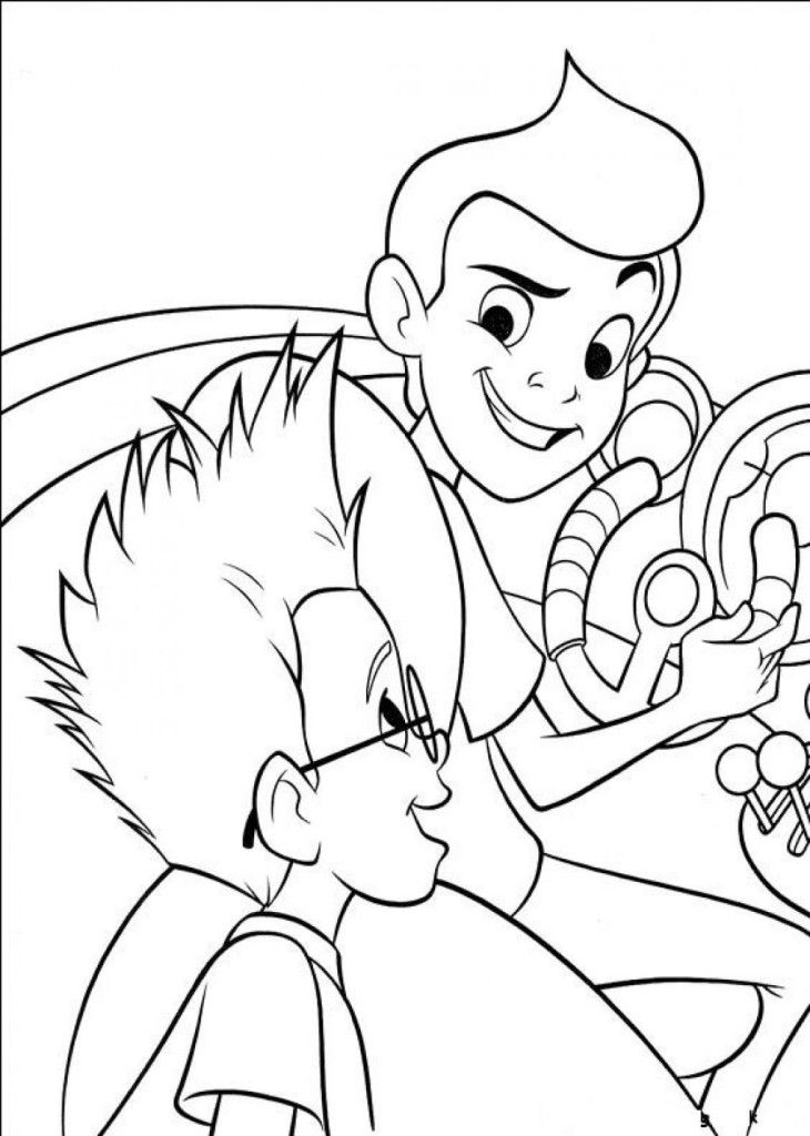 Downloadable Coloring Pages Of Meet The Robinsons Th - deColoring