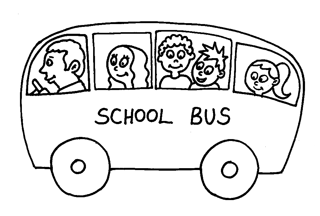 Wheels On The Bus Coloring Page | Clipart Panda - Free Clipart Images