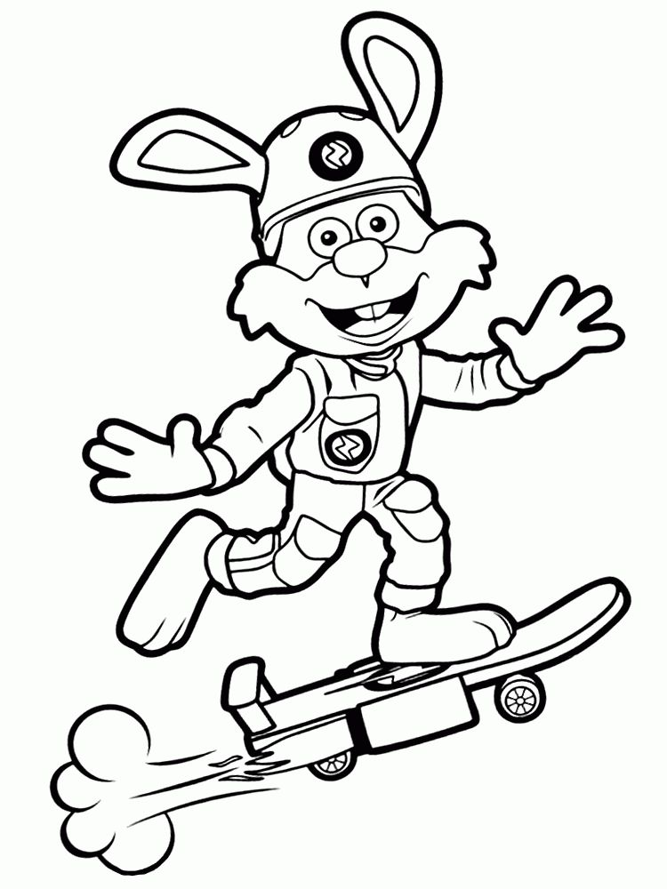 veloz Colouring Pages