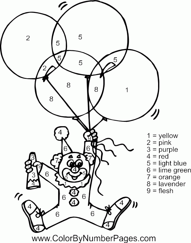 Be The Number Coloring Pages