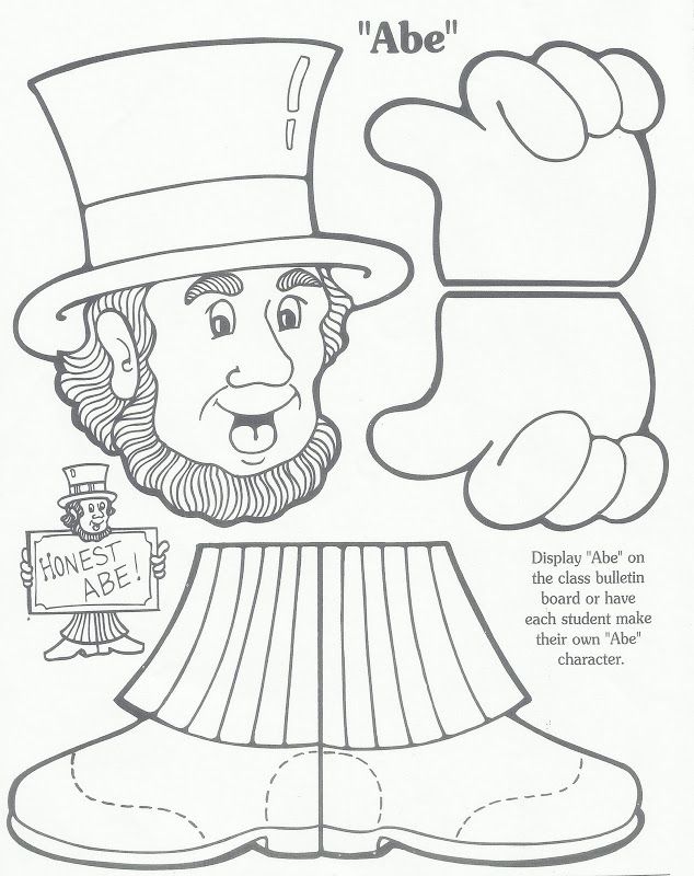 Coloring Pages For Presidents Day