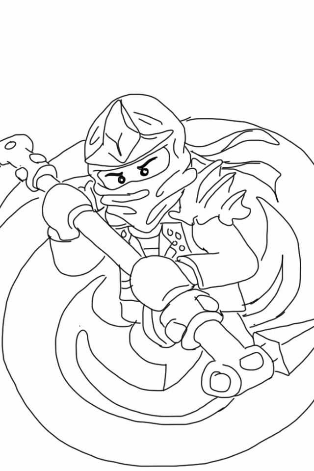 ninjago coloring pages kai | Printable Coloring Pages For Kids 