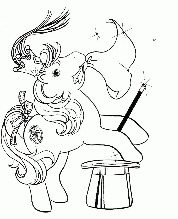 Series My Little Pony print coloring pages. 6