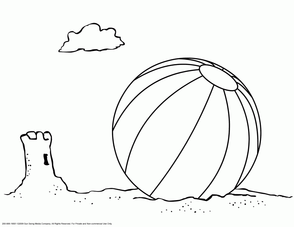 Printable Beach Coloring Pages Thingkid 228517 Printable Beach 