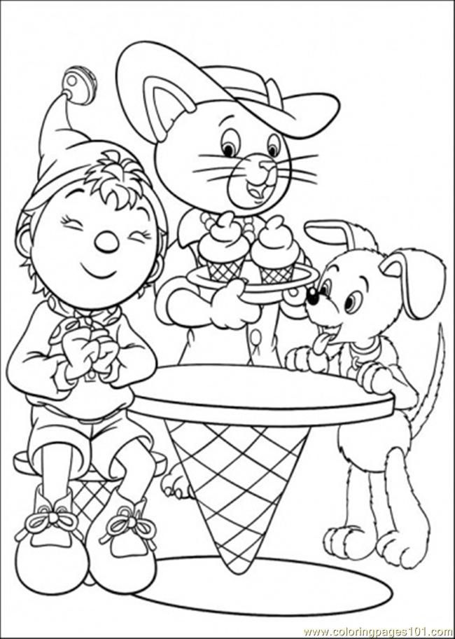Coloring Pages Noddy And Friends 1 (Cartoons > Noddy) - free 