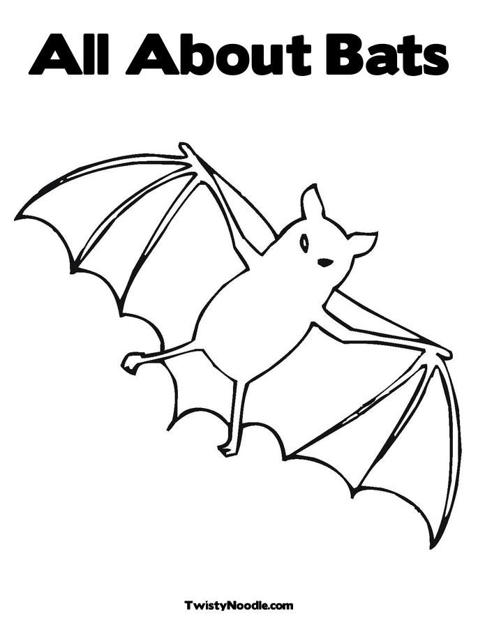 Printable Pictures Of Bats - Coloring Home