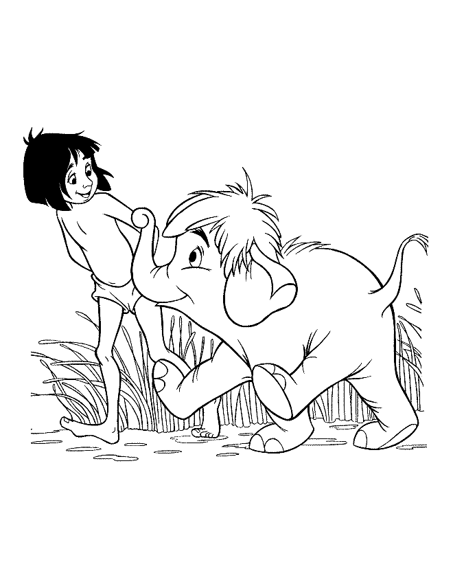 Jungle Book Characters Pictures - Coloring Home