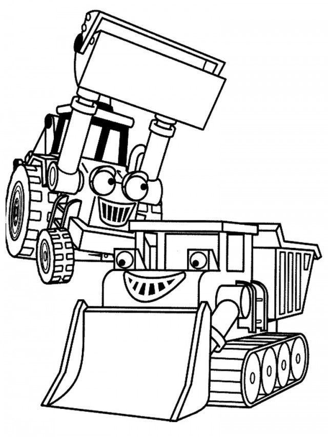 Printable Traktor Bob The Buider Best Resolutions | ViolasGallery.