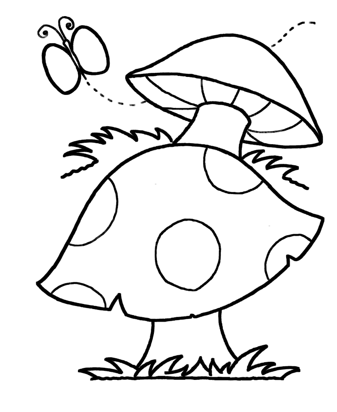 simple fun Colouring Pages (page 2)