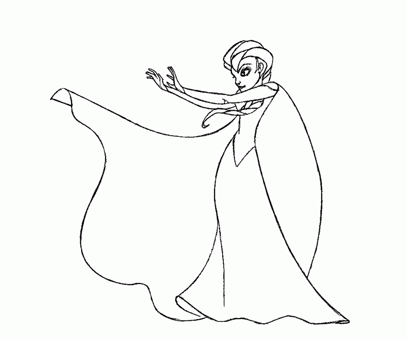 Frozen Coloring Books - Kids Colouring Pages