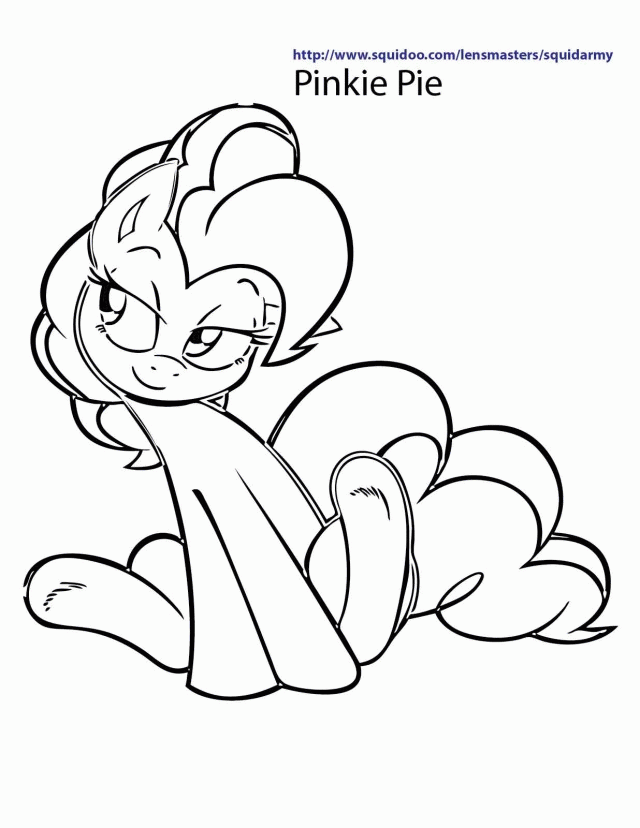 My Little Pony Pinkie Pie Coloring Pages Coloringcom Id 42273 