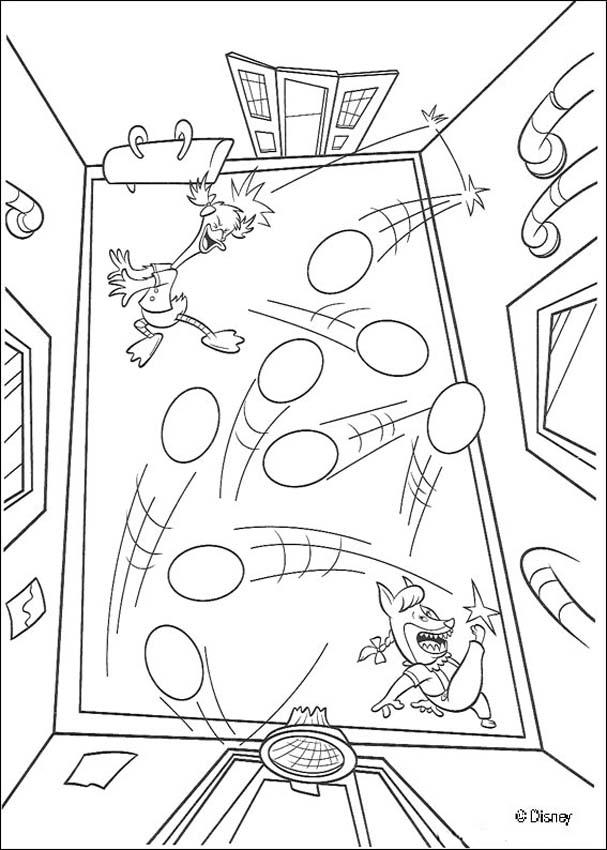 Chicken Little coloring pages - Chicken Little 12