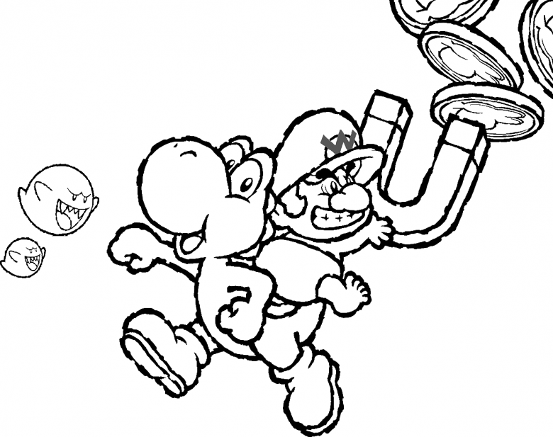 Mario Coloring Pages | Free Download Kids Coloring Printable