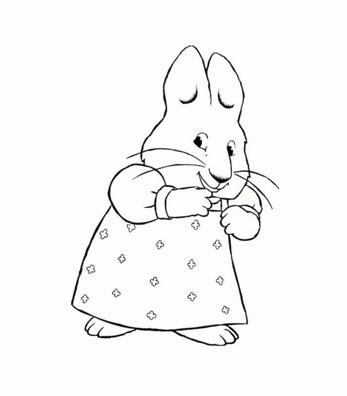 Max And Ruby Printable Coloring Pages 515 | Free Printable 