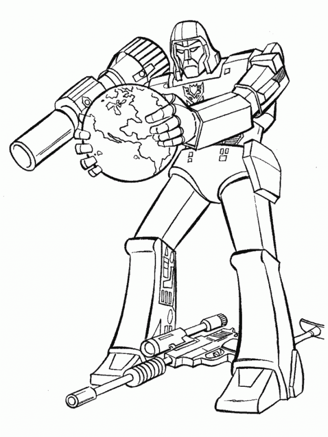 transformers coloring page free coloring pages free
