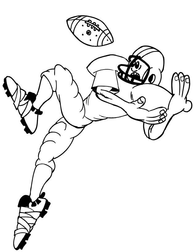 Print And Coloring Pages football For Kids | Coloring Pages