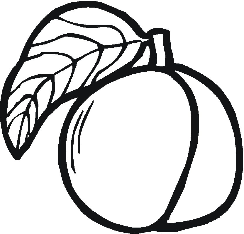 Fruits | Free Printable Coloring Pages 