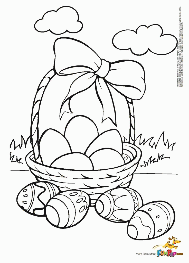 Coloring Pages Easter Eggs Large | Free coloring pages for kids