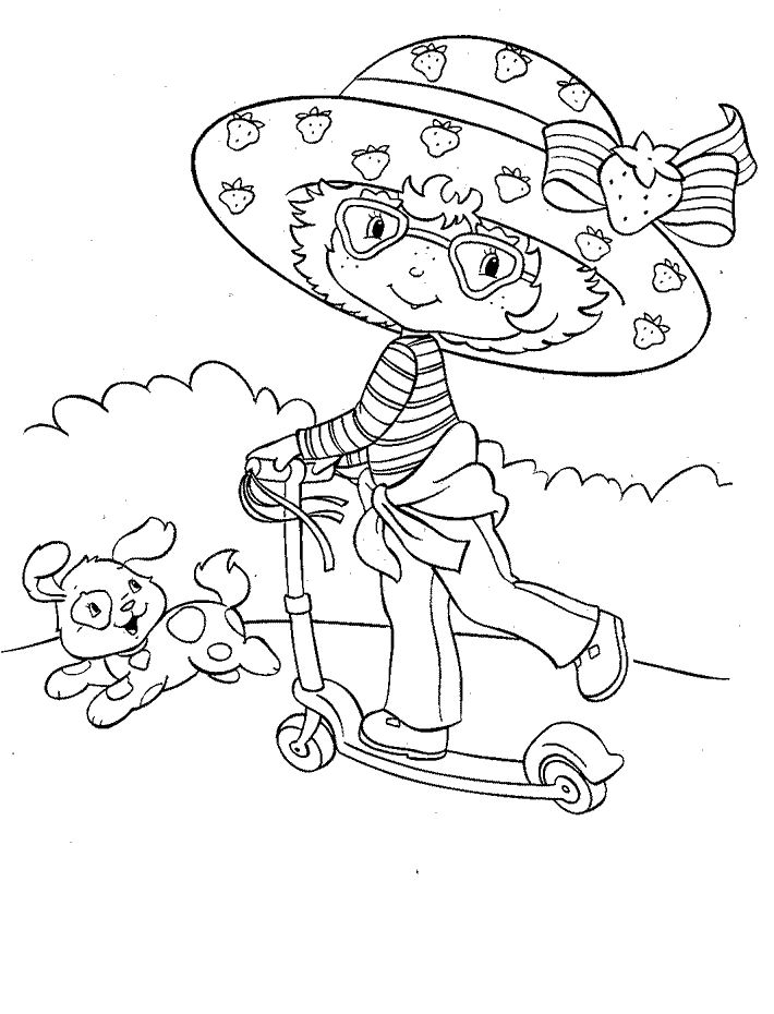 Strawberry Shortcake Coloring Pages | Coloring Sheet