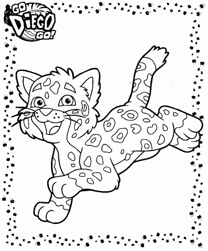 Diego Coloring Book | 99coloring.com