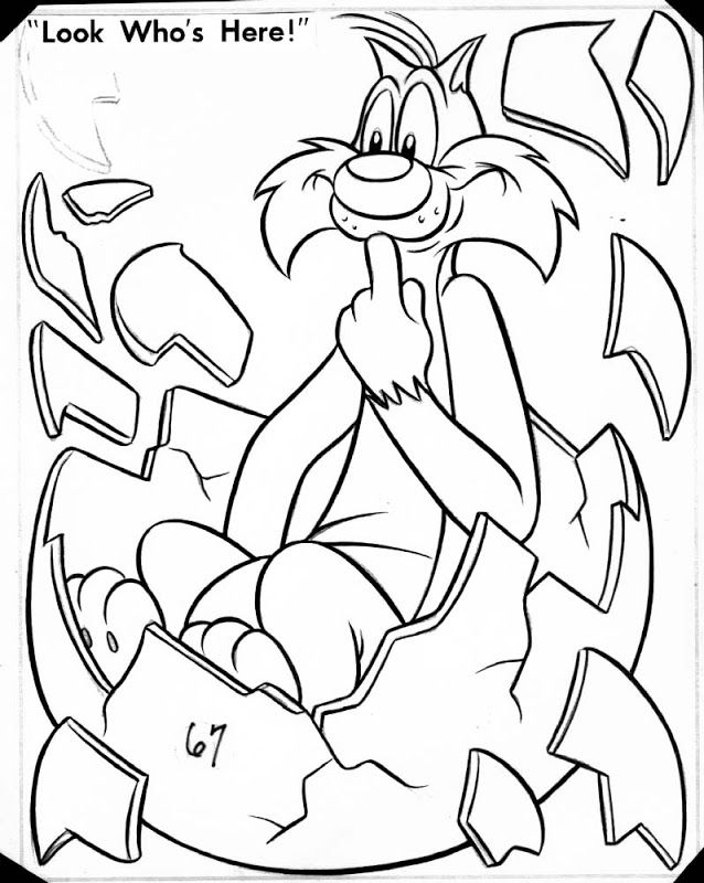 Looney Tunes Character Coloring Pages