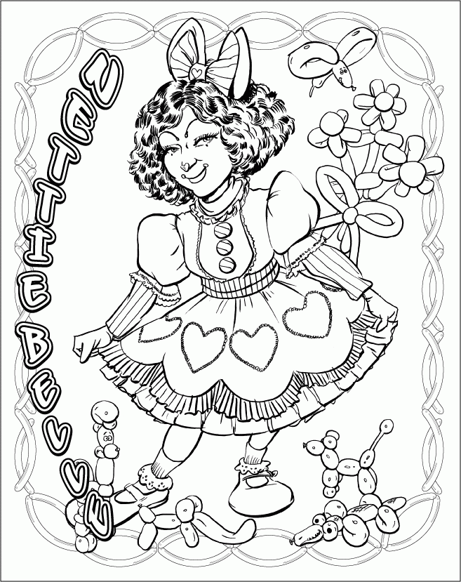 snuffleupagus Colouring Pages