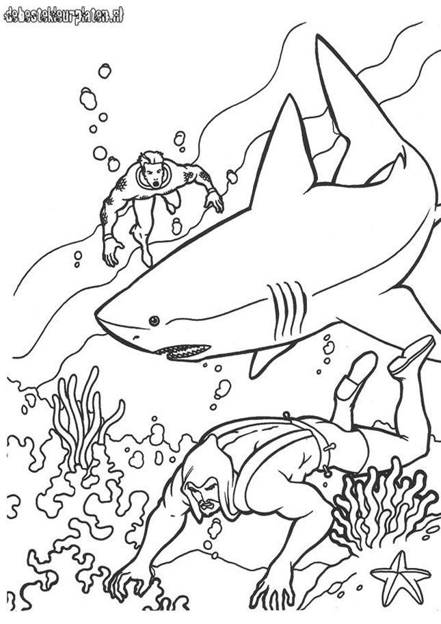 all the aquaman Colouring Pages (page 2)