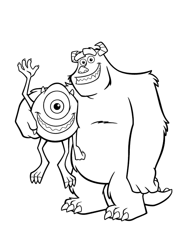 Monster Coloring Pages | Coloring Pages To Print