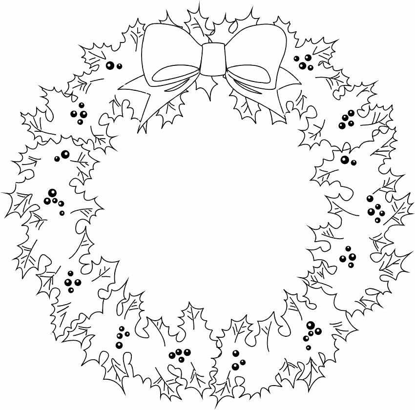 Advent wreath Colouring Pages (page 3)