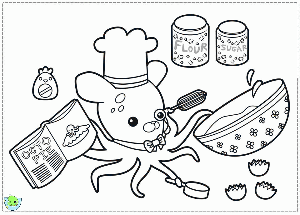 Octonauts Coloring Pages To Print - Coloring Home