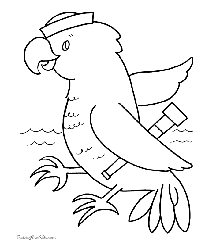 Birds Coloring Pages For Kids Printable | Free coloring pages